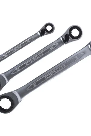 Bahco ringratelsleutelset 3 delig 12maten Merkproduct