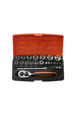 Bahco doppenset 1/4" 24 delig sl25 Gratis Retour