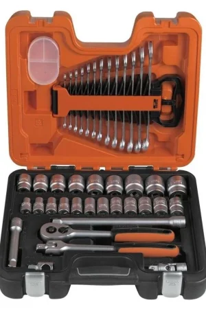 Snelle Levering Bahco doppenset 1/2'' + ring-steeksleutels 41-delig S400