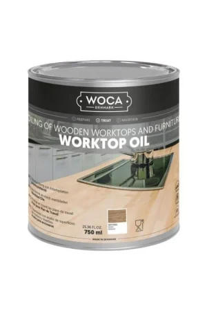 Woca werkbladolie naturel blik 0.75ltr Laatste Versie
