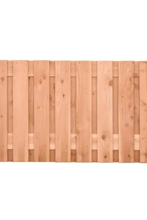 Tuinscherm douglas fijnbezaagd 21 planks 90x180cm Koopje
