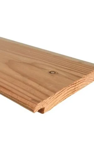 Achterwand douglas rabat verticaal 680cm Koopje