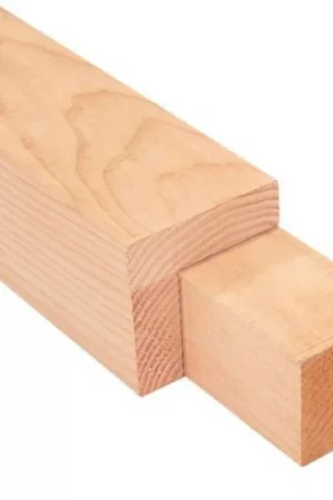 Douglas hoekpaal excellent geschaafd overkapping 190x190mm Betrouwbaar