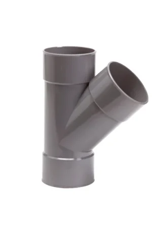 Y-stuk 45 graden dw 3x manchet 110x110x50mm Uitverkoop