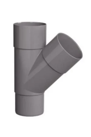 Y-stuk 45 graden hwa mof/mof/spie 80mm Nieuw