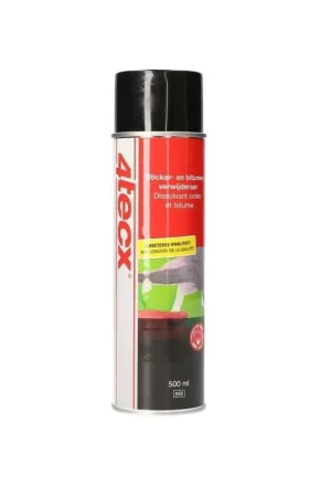 4tecx sticker bitum verwijderaar 500ml Op = Op
