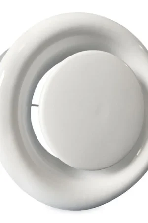 Veilige Betaling Afzuigventiel kunststof wit met bus 100mm