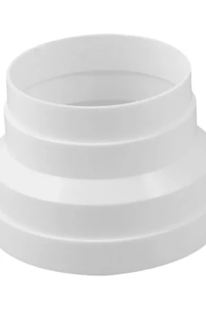 Verloopring kunststof wit conisch 80 naar 100mm Rechtstreeks Van De Fabrikant