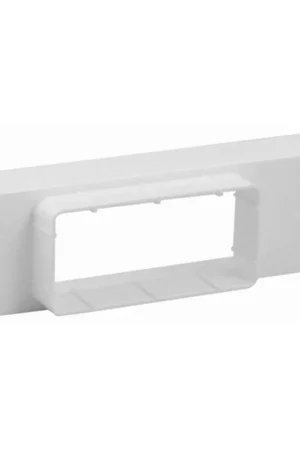 Ventilatiekanaal verloopstuk wit 204x60/110x54mm Fabrieksprijs