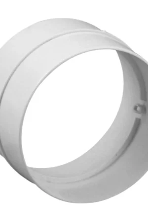 Beperkte Voorraad Buisverbinder kunststof wit 125mm