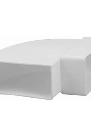 Superprijs Ventilatiekanaal hoekstuk horizontaal 110x54mm