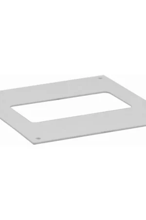 Alleen Vandaag Ventilatiekanaal afdekplaat wit vlak 110x54mm