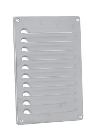 Voordeelprijs Schoepenrooster 150x220 mm rvs