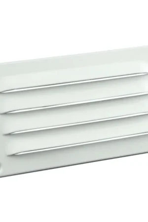 Alu schoepenrooster 180x90mm wit Gereduceerde Prijs