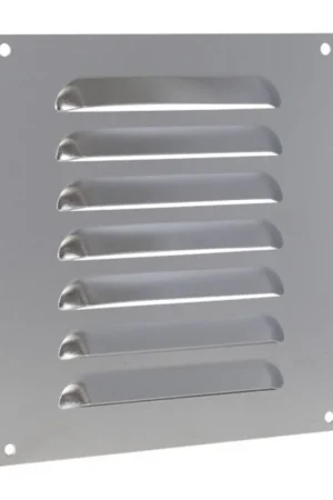 Alu schoepenrooster 150x150mm Beperkt Aanbod