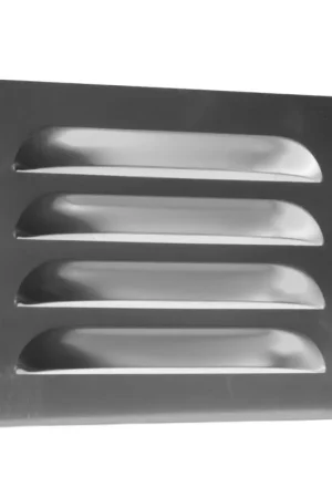 Tijdelijk Beschikbaar Bold line schoepenrooster 250x200mm alu