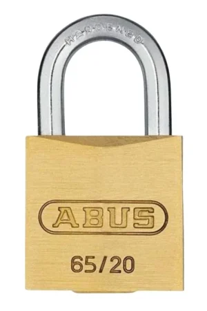 Abus hangslot messing 65/20 blister Bestseller