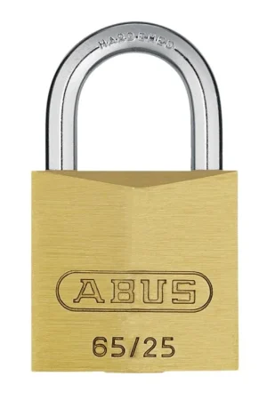 Direct Verzonden Abus hangslot messing 65/25 blister