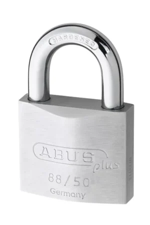 Abus hangslot mat chroom 88/50c Beperkte Voorraad