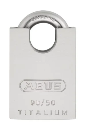 Abus hangslot titanium 90/50 blister Meest Verkocht