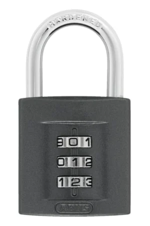 Abus cijferhangslot zwart 158/40c 3 cijfer combinatie Favoriet