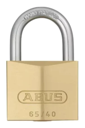 Abus hangslot color 65/40 aluminium blister Gratis Verzending
