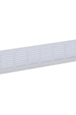 Actieprijs Plintrooster 400x80mm f1 aluminium