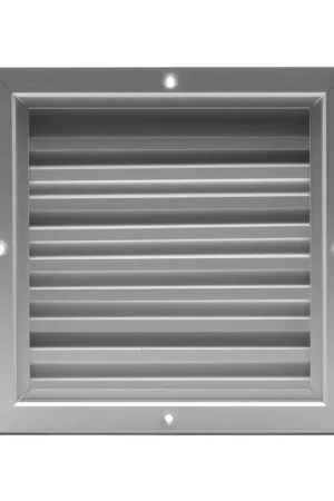 Aluminium gevelrooster 200x200mm Lage Kosten