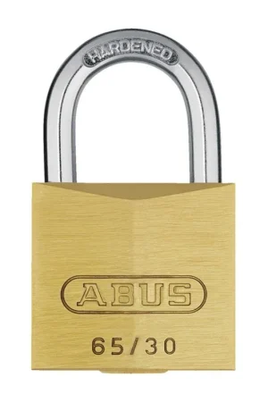Abus hangslot messing 65/30 blister Rechtstreeks Van De Fabrikant