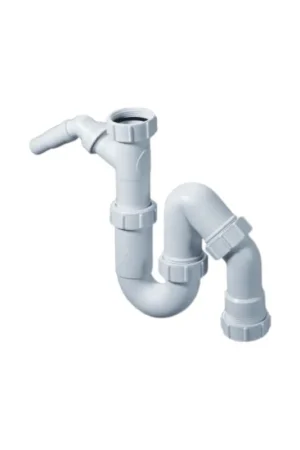 Sifon wasmachine aansluiting 6/4x40mm Fabrieksprijs