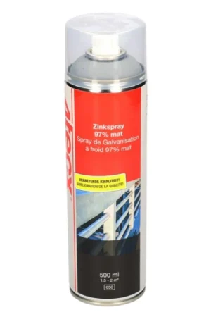 Speciale Aanbieding 4tecx zinkspray 97% mat 500ml