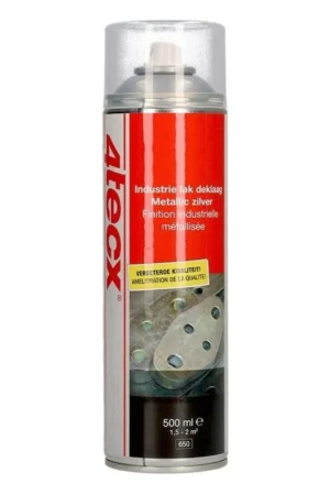 4tecx spuitbus metalisch zilver aluminium 500ml Bestseller