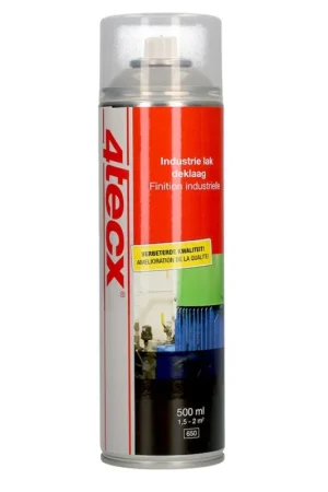 Voordeelprijs 4tecx spuitbus muisgrijs hoogglans ral 7005 500ml