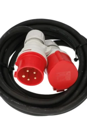 Voordeelprijs 4tecx verlengkabel cee 16a 400v 5mtr