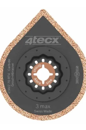 4tecx multizaagblad-segment sl acz 70mm rt5 abrasieve materialen Gratis Retour