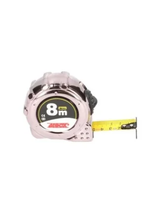 4tecx rolmaat chroom 8m x 25mm klasse 2 Uitverkoop