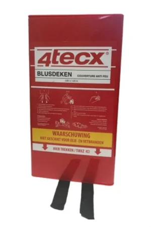 4tecx blusdeken in koker 120X180CM Goedkoop