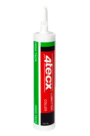 4tecx high tack easy lijmkit 290ml wit Aanbieding