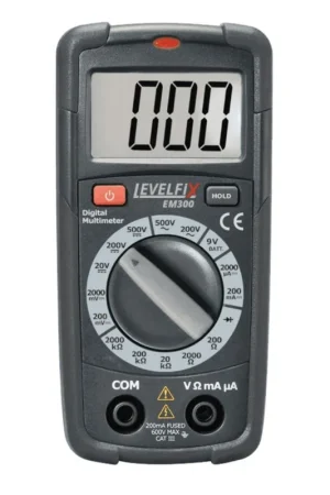 Tijdelijk Beschikbaar Levelfix multimeter digitaal compact metofix em300