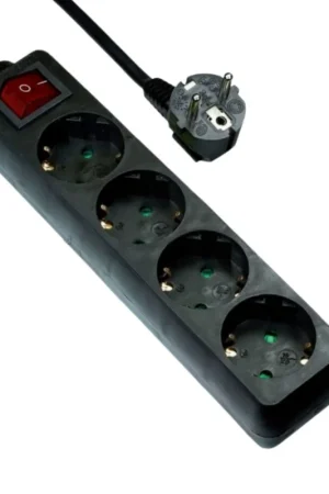 Vb extend tafelcontactdoos + ra 4-voud 3x1.5mm 3 meter zwart Betaalbaar