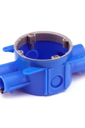 Actieprijs Hollewanddoos hw50 blauw 50mm