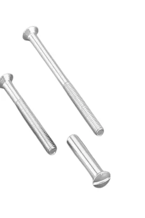 Ami patentbout+huls nikkel m4x55mm 10 stuks Voordeelprijs