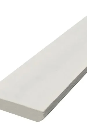 Bestseller Grenen plint 12x68x4900mm wit gegrond - primewood | BOUWSUB