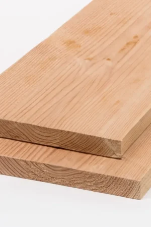 Beste Prijs Lariks plank 22x200x5000mm fijn bezaagd - onbehandeld | BOUWSUB