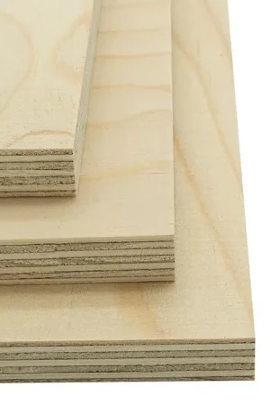 Underlayment 9mm 244x122cm Fins Vuren - SQE - II/III | BOUWSUB Nieuw