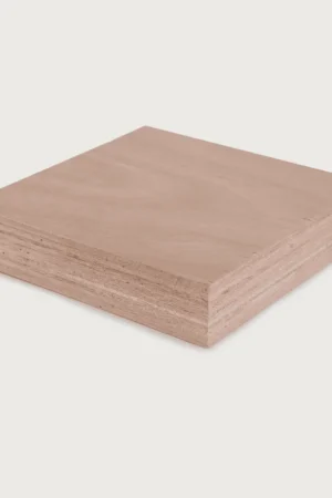 Aanbieding Okoumé deurplaat met aluminium 40x1100x2350mm - massief - onbehandeld | BOUWSUB