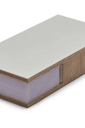 Beperkt Aanbod Okoumé deurplaat met aluminium 54x1220x2500mm - XPS - gegrond | BOUWSUB