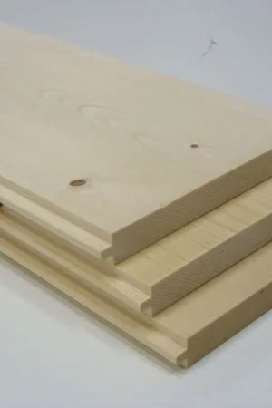 Vuren vellingdelen 22x200x5400mm geschaafd - tong en groef - onbehandeld | BOUWSUB Op = Op