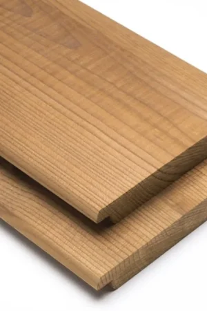 Ayous channelsiding thermisch gemodificeerd 18x140x2750mm | BOUWSUB Flitsaanbieding