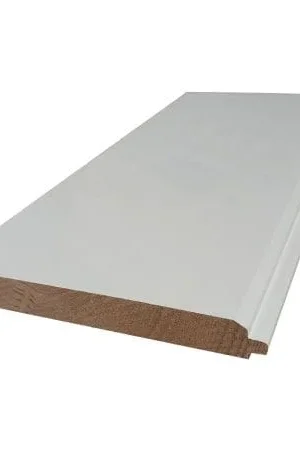 Voordeelprijs PAKAANBIEDING vuren vellingdelen 22x200x3000mm geschaafd - tong en groef - wit gegrond - 140 stuks | BOUWSUB